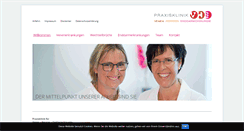 Desktop Screenshot of praxisklinik-vhe.de